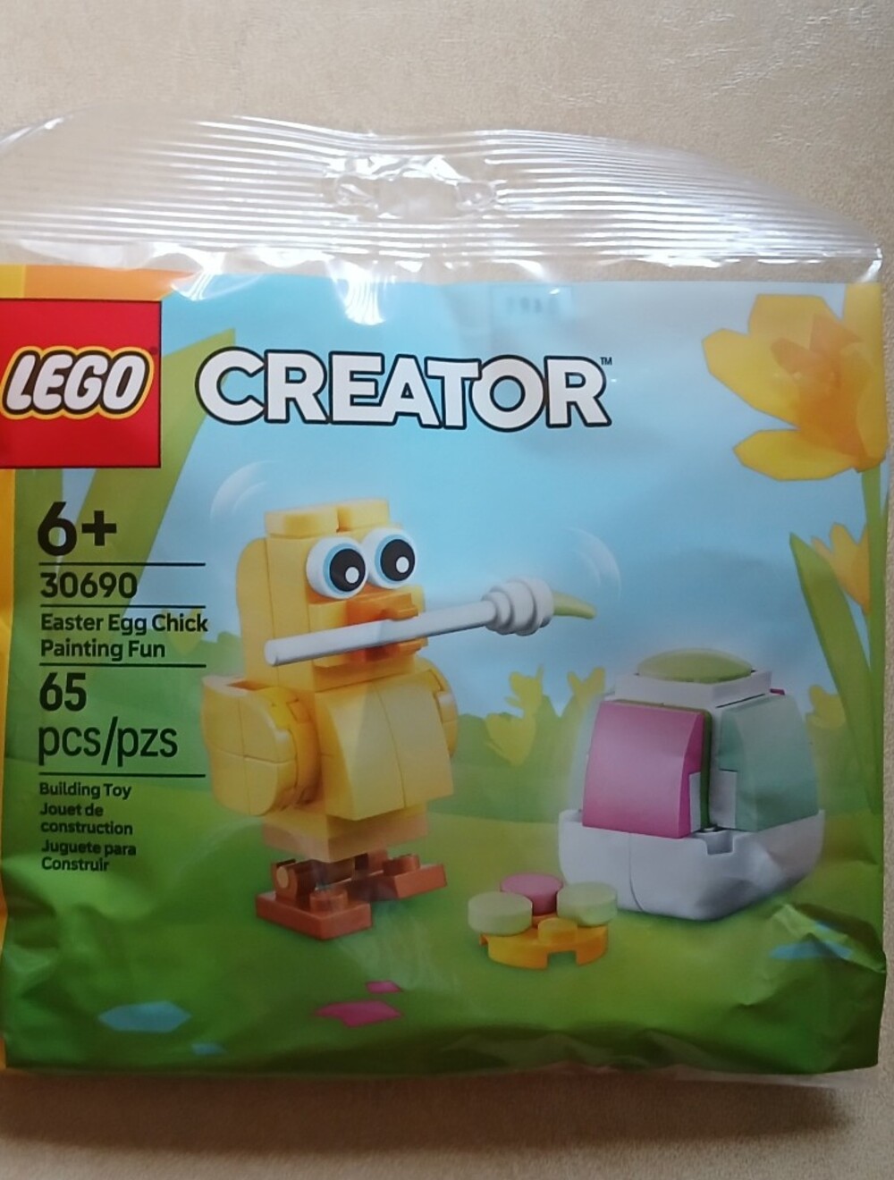 LEGO Creator Yellow Chick with Pastel Egg Build